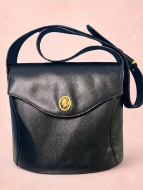 AUTHENTIC Dior bag -midnight dark blue -  vintage from the 1990s -made in France